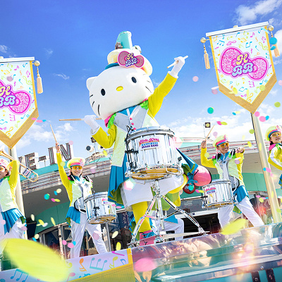 ユニバのクリスマス2022：ハローキティのクリスマス・ハピネス・ウィズ・ハピネス・ブラスバンド