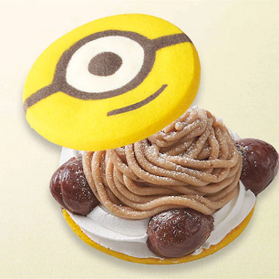 USJ秋フード：ミニオン・クッキーサンド／モンブラン