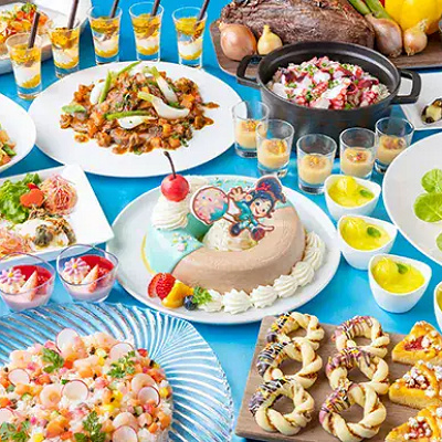 シャーウッド・ガーデンのヴァネパルブッフェ