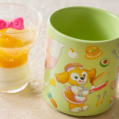 バニラムース＆レモンゼリー、スーベニアカップ付き(ダッフィー＆フレンズ・ワンダフルキッチン)