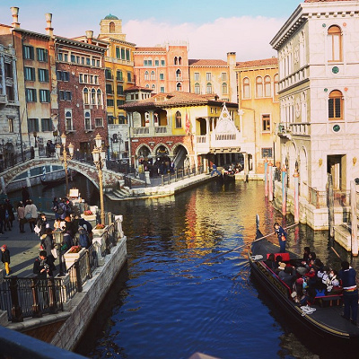 ヴェネチア・サイドからの眺め