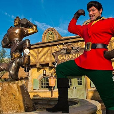 WDWガストンのグリーティング