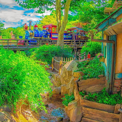 車両右側に乗った時どんな景色が見えるの？