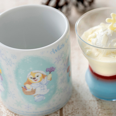 ホワイトチョコムース＆ライムゼリー