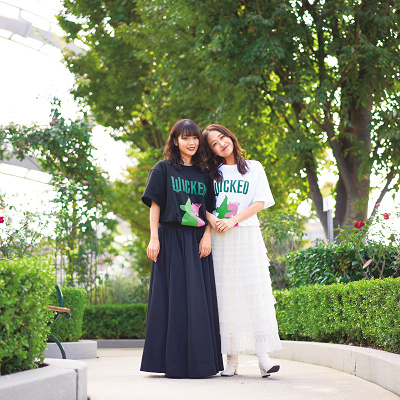 エルファバとグリンダTシャツ