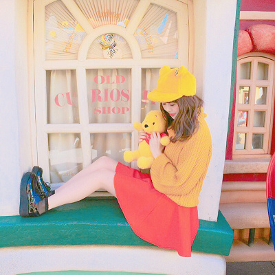 プーさんコーデ