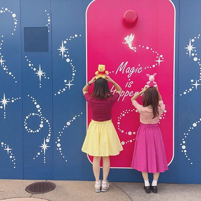 プーさんコーデ