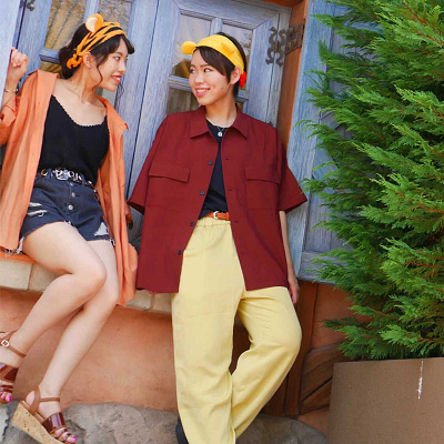 プーさん＆ティガーコーデ