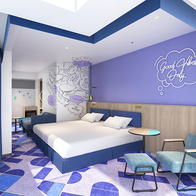 ”Winter Cool pop”デラックスコーナールーム