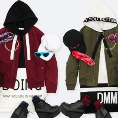 冬の双子コーデ