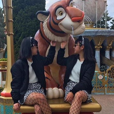 ジャスミンのペット、ラジャーと♪