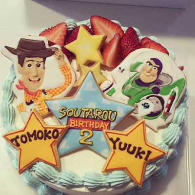 ウッディ＆バズのトイストーリーケーキ
