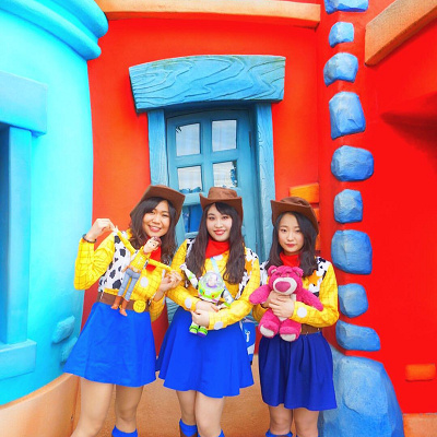 ウッディのコスプレ例