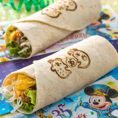 ラップサンド（焼肉＆エッグ）