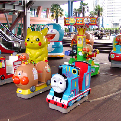 キディライドも楽しめる