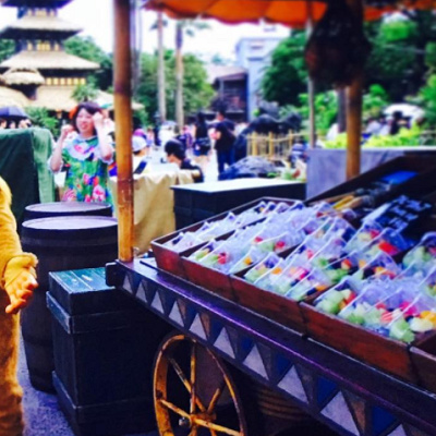 カラフルなフルーツを楽しめます♡