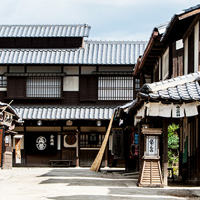 江戸時代のオープンセットを堪能できます！