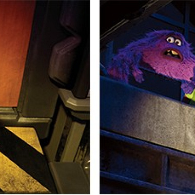 幼い日のマイク（左）とウーズマカッパメンバー（右）