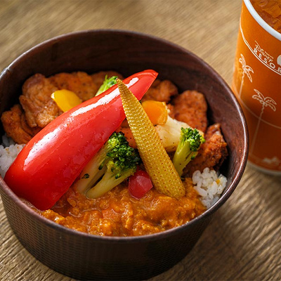 ベジタブルキーマカレーのユカタンライスボウル