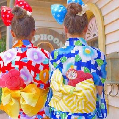 浴衣ディズニー