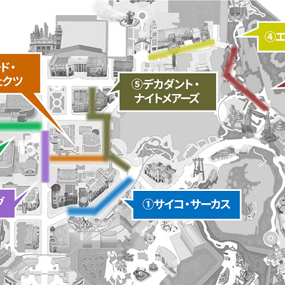 ゾンビ出現場所マップ(2025)