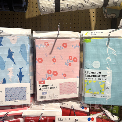 100均レジャーシート