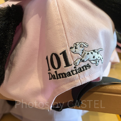 101匹わんちゃん耳付きキャップ（パステルピンク）