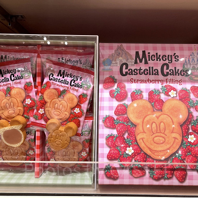 ディズニーランドお土産ランキング12位：ミッキーカステラケーキ
