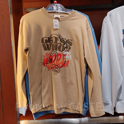 202411USJ冬グッズ：ウッディウッドペッカーのスウェット