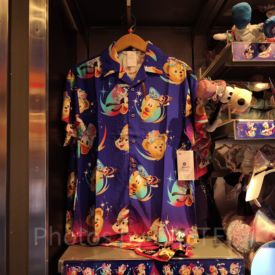 香港ディズニー20周年「ミッキー&フレンズ・グランドセレブレーショングッズ」:アロハシャツ