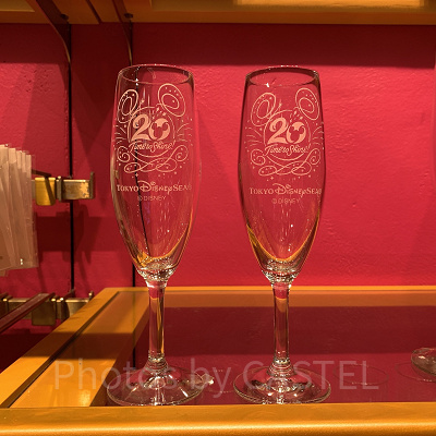 20周年ロゴグラス