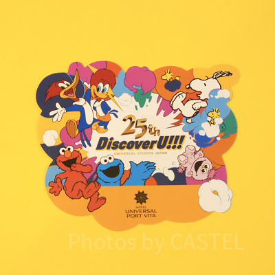 25周年シール（ホテル、ユニバーサルシティウォーク大阪）