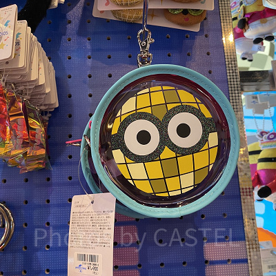 ミニオンの丸形ポーチ