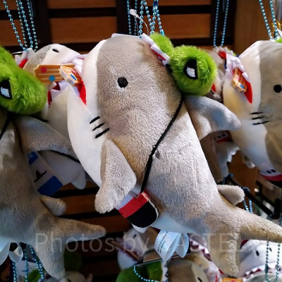 89ジュラシックパークティラノジョーズ＆ティラノぬいぐるみキーホルダー