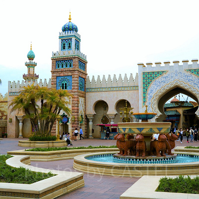 アラビアンコーストの一角