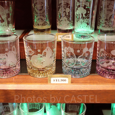 底面のカラーがきれいなグラス①