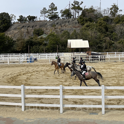カッコよく乗馬体験ができるホースキャンプ