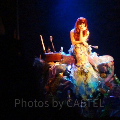 誰もが知っているディズニーの名曲とキャラクターがたくさん登場する