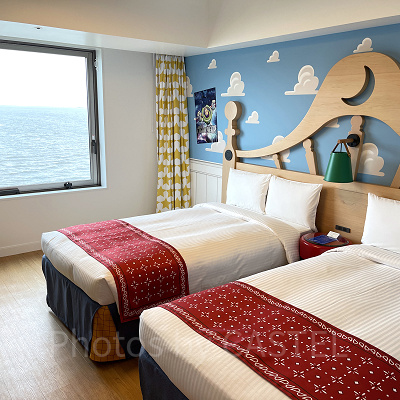 トイ・ストーリーホテルの客室