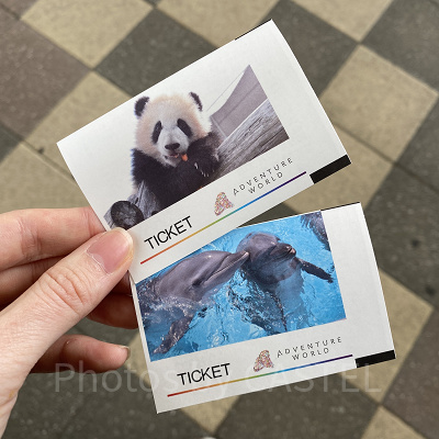 アドベンチャーワールドのチケット