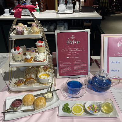 バックロットカフェのアフタヌーンティー