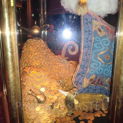 フィルハーマジックの中のアラジンコーナー