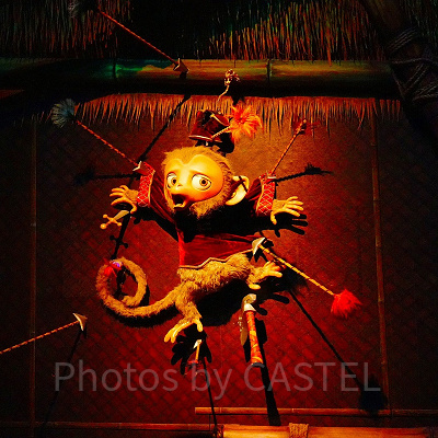 香港ディズニーミスティックマナーに登場する子猿のアルバート