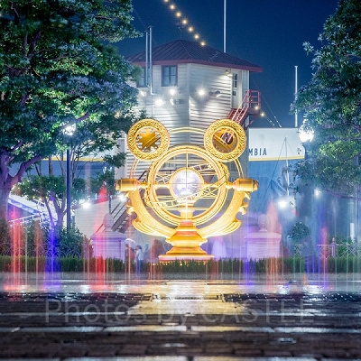 アメリカンウォーターフロントパーク 荷物を台に撮影<br />設定：100㎜ SS5.0 F10 ISO100