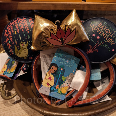 アナハイムディズニーカチューシャ：ティアナのバイユーアドベンチャー