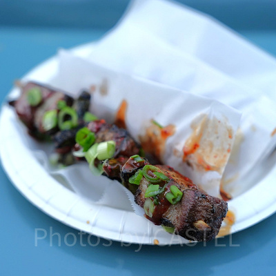 カリフォルニアアナハイムディズニー：ベンガルバーベキューの串焼きメニューはどれも絶品！