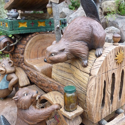 クリッターカントリーにお住まいの動物たち