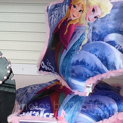 アナとエルサのクッション