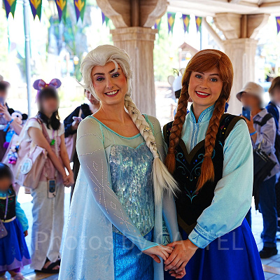 アナとエルサのペアグリ