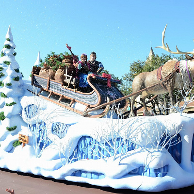 アナとクリストフのフロート